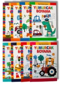 Kapris Yumurcak Boyama Kitabı 8 Kitap 64 Sayfa - 1