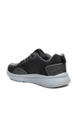 Magg Poınt 571 Deri Trend Sneaker Erkek Ayakkabı Siyah Gümüş - 2