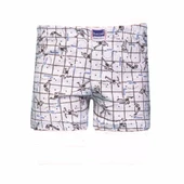 Berrak Erkek Çocuk Penye Desenli Boxer 3 Adet-1554  Karışık Renk 5 No:7-8 Yaş thumbnail 1