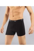 Kota Erkek Likralı Renkli Boxer 1000 - 6 Adet  XL Siyah - 1