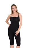 Berrak Kadın İnce Askılı Atlet 8050 - 6 Adet  Siyah 3XL thumbnail 1