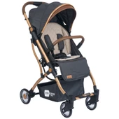 Mimma Baby Drone Kabin Bebek Arabası Gold Antrasit - 1