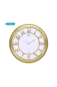 Dekoratif Duvar Saati Gold Renk 45 CM - 1