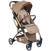 Mimma Baby Drone Kabin Bebek Arabası Gold Kahve - 1