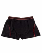 TUTKU 0133 ERKEK ÇOCUK LİKRALI BOXER 6 Adet   Siyah 3 (5-6 YAŞ) thumbnail 1