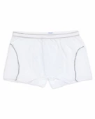 TUTKU 0133 ERKEK ÇOCUK LİKRALI BOXER 6 Adet   Beyaz 4 (7-8 YAŞ) thumbnail 1