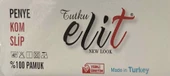 Tutku Elit Erkek Penye Slip Külot 1071 - 9 Adet  Beyaz 2XL - 6
