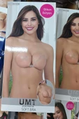UMT Kadın Silikon Desteksiz Sütyen 0515  - 1 Adet   Ten 75B thumbnail 3
