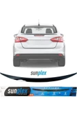 Ford Focus 3 Sedan Bagaj Üstü Spoiler Piano Black Enjeksiyon Baskı 2011-2017 - 1