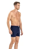 Jiber Erkek Havlu Kemer Pamuklu Boxer 127 - 9 Adet   M Lacivert - 2
