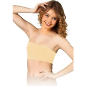 Elite Life Bayan Dikişsiz Destekli Straplez Büstiyer 776  Ten S - M thumbnail 2