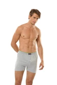 Jiber Havlu Kemer Penye Boxer 6'lı - 127  L Gri - 2