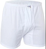 Seher Erkek Beyaz Paçalı Don Külot 006 - 12 Adet  Beyaz XL thumbnail 2