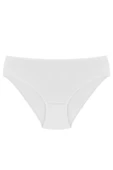 Aydoğan Kadın Pamuklu Likralı Bikini Slip Külot -6 Adet  Beyaz L - 2
