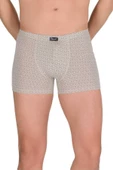 Berrak Erkek Desenli Modal Boxer 3'Lü Paket - 4497  XL Karışık Renk - 3