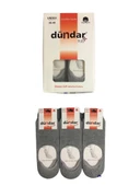 Dündar Kadın Penye Babet Çorap - 6 Adet  Gri 36-40 thumbnail 1