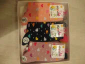 Dündar Kız Çocuk Pamuk Desenli Çorap - 6 Adet  Karışık Renk 29-31 thumbnail 11