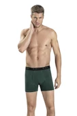 Jiber Erkek Modal Pamuklu Renkli Boxer 321 - 9 Adet   M Yeşil - 1