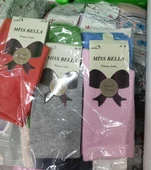 Miss Bella Kadın Pamuklu Soket Düz Açık Pastel Çorap 02 - 6 Adet  Karışık Renk 36 - 40 - 5
