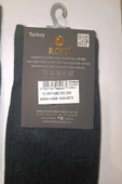 Roff Erkek Bamboo Soket Düz Çorap 14009 - 6 Adet  Karışık Renk 41-44 thumbnail 8