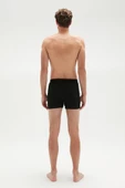 Erdem Erkek Penye Düz Renk Boxer 1400 - 6 Adet  Siyah 2XL thumbnail 3