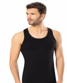 3'Lü ERDEM 1121 ERKEK LİKRALI SPORCU ATLET  Siyah L thumbnail 1