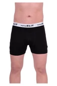 Tutku Elit Erkek Modal Elastan Spor Boxer 1252 - 6 Adet  Siyah 2XL thumbnail 1