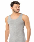 3'Lü ERDEM 1121 ERKEK LİKRALI SPORCU ATLET  Gri S thumbnail 1