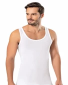 3'Lü ERDEM 1121 ERKEK LİKRALI SPORCU ATLET  Beyaz XL thumbnail 2