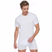 Seher Yıldızı Erkek O Yaka Fanila Atlet 12 Adet  Beyaz XL thumbnail 1