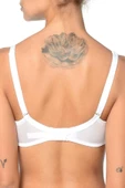 Orkide Kadın Dolgusuz Büyük Beden Sütyen - 8100  Beyaz 110B thumbnail 2