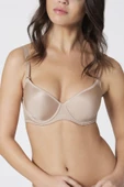 Orkide Kadın Dolgusuz Büyük Beden Sütyen - 8100  95B Cappuccino - 1