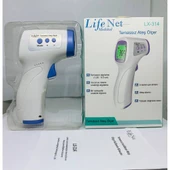 Temassız Ateş Ölçer Kızıl Ötesi Vücut ve Alından Termometre Life Net Medikal LX-314 MOR - 2
