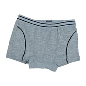 TUTKU 0133 ERKEK ÇOCUK LİKRALI BOXER 3 Adet  Gri 5 (9-10 YAŞ) - 1