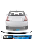 Hyundai Accent Era Bagaj Üstü Spoiler Piano Black Enjeksiyon Baskı 2006-2013 - 1
