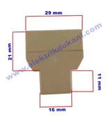 ENDER RJ-45 8Pin 8Con. DDD Ekleme Aparatı  2Li İnternek Bilgisayar Ek Kutusu - 1