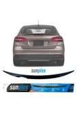 Ford Focus 4 Sedan Bagaj Üstü Spoiler Piano Black Enjeksiyon Baskı 2015-2018 - 1