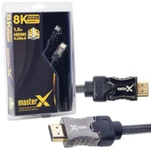 MASTERX MX-18938 8K 60HZ 2.1V ULTRA HD 1.5 METRE HDMI KABLO (AVD-174) thumbnail 3