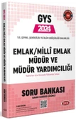 2024 GYS Çevre Şehircilik ve İklim Değişikliği Emlak ve Milli Emlak Müdür Yardımcılığı Soru Bankası Data Yayınları - 1
