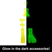 Orjinal Monster High Bebekleri Gizemli Arkadaşlar Neon Monster High Seri 3 Bebekleri Frankie Stein - 6