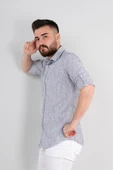 SLİMFİT YAZLIK ERKEK GÖMLEK - 10