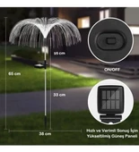 Solar Güneş Enerjili Denizanası Led (2Li Set) - 2