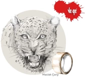 Koli Bandı Ve-Ge Leopar Şeffaf 45mm x 100m 48'li Koli thumbnail 3