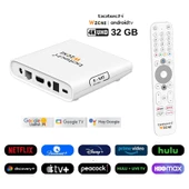WZONE White 4K 2Gb 32Gb Lisanslı Android TV - 2