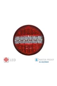 ÇERAY Hamburger Tip Ledli Stop Lamba 24 Volt 4 Modlu 4 Adet - 2