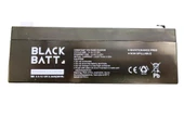 Black Batt 12V-2.3AH AGM Tam Bakımsız Tip Kuru Akü - 1