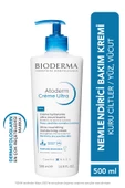 Bioderma Atoderm Cream Ultra Normal ve Kuru Ciltler için Nemlendirici Yüz, Vücut Bakım Kremi 500 ml - 1