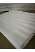 Çizgili Bebek Yastık Kılıfı 35 × 45 Kapiçino - 3
