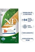 N&D Düşük Tahıllı Somonlu Kısırlaştırılmış Yetişkin Kedi Maması 10 KG thumbnail 2