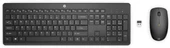 HP 230 Kablosuz Klavye Mouse Kombo Set Türkçe Siyah 18H24AA - 1